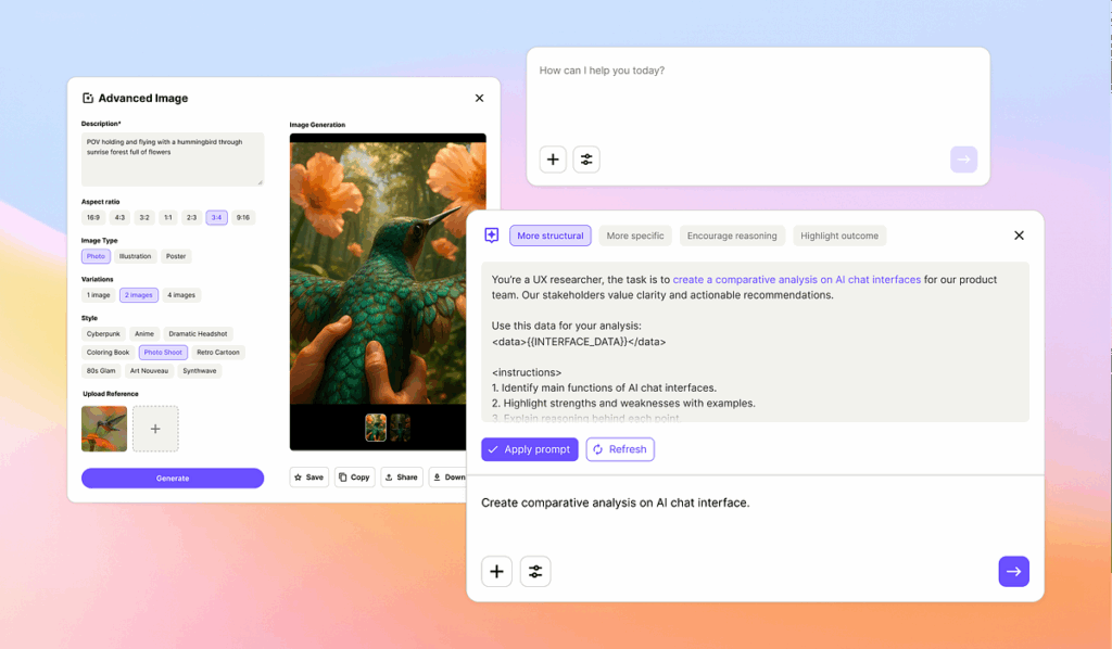 Design prompt-building interfaces | by Sen Lin | Oct, 2025 | UX ...