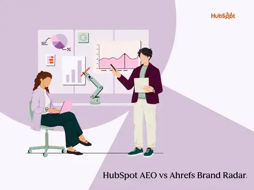 Hubspot aeo vs ahrefs brand radar 1 20260805 255574.webp.webp
